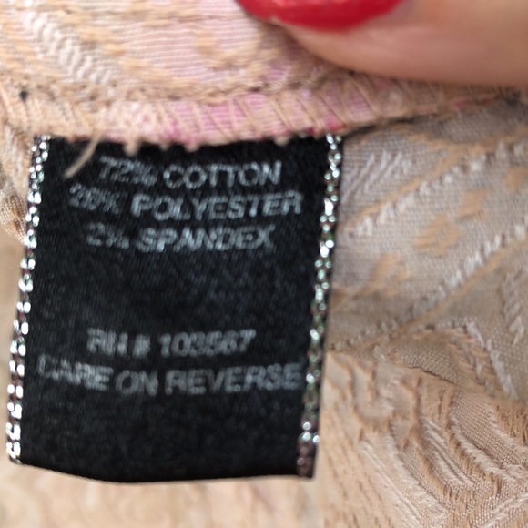 Analogy Woman lt denim printed cotton blend jacket, Woman’s Size - Picture 10 of 11